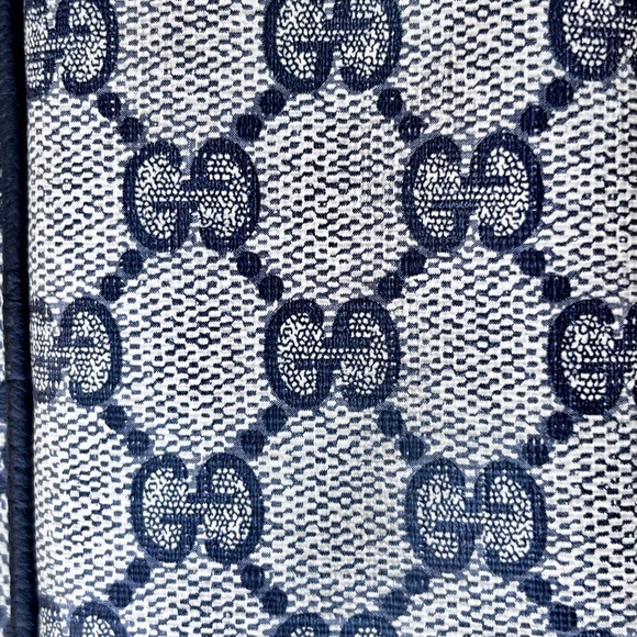 AUTHENTIC VINTAGE GUCCI OPHIDIA GG PLUS MESSENGER/CROSSBODY BLUE SYLVIE WEB - Picture 7 of 9